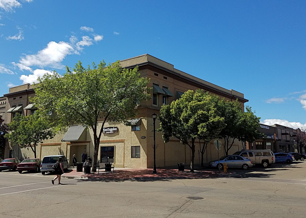 The historic Nampa Department Store in downtown Nampa.